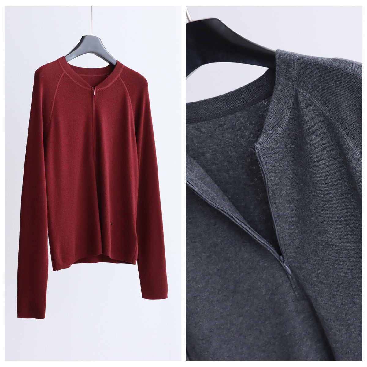 Wool Blend Half-Zip Pullover Knit Top | 4 Colors