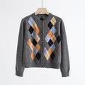 Heritage Wool Argyle Cardigan