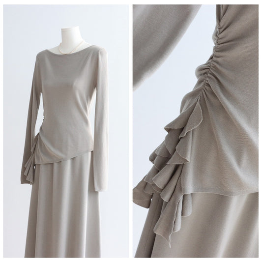 Lyocell Boat Neck Knit Top | 8 Colors