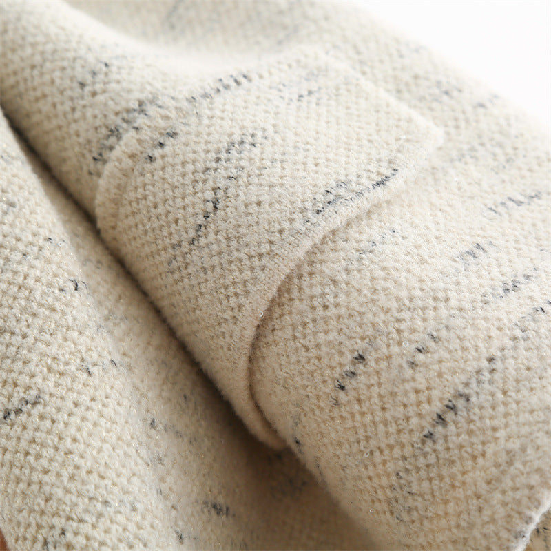 Tweed Textured Buttoned Vest