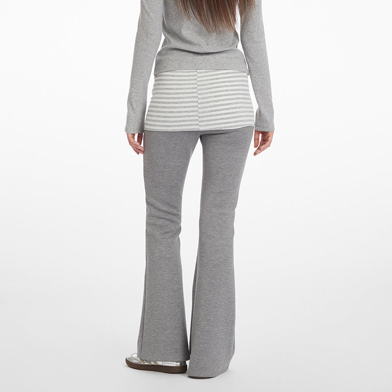 Flare casual trousers | 2 color