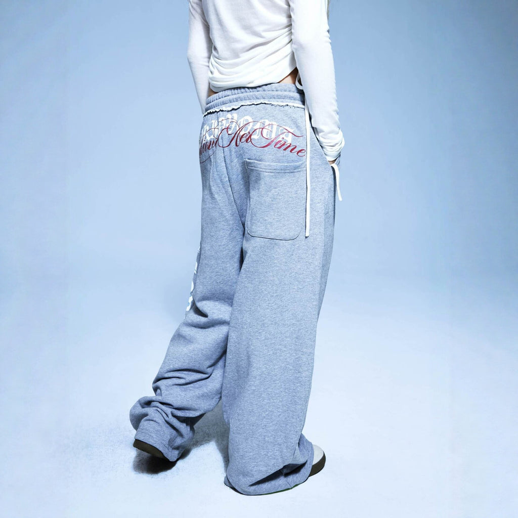 Pokiovo Relaxed Wide Leg Sweatpants