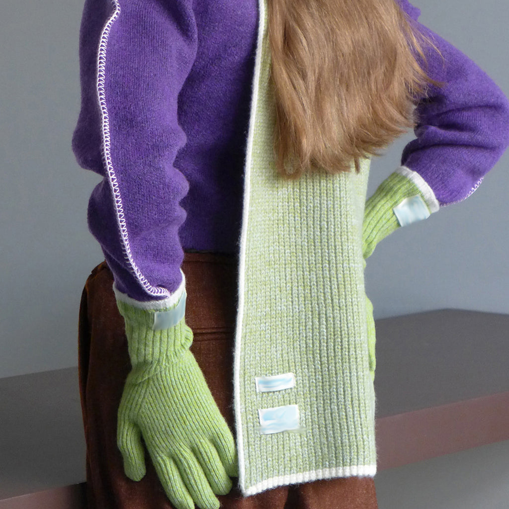 Cozy Wool-Blend Textured Scarf