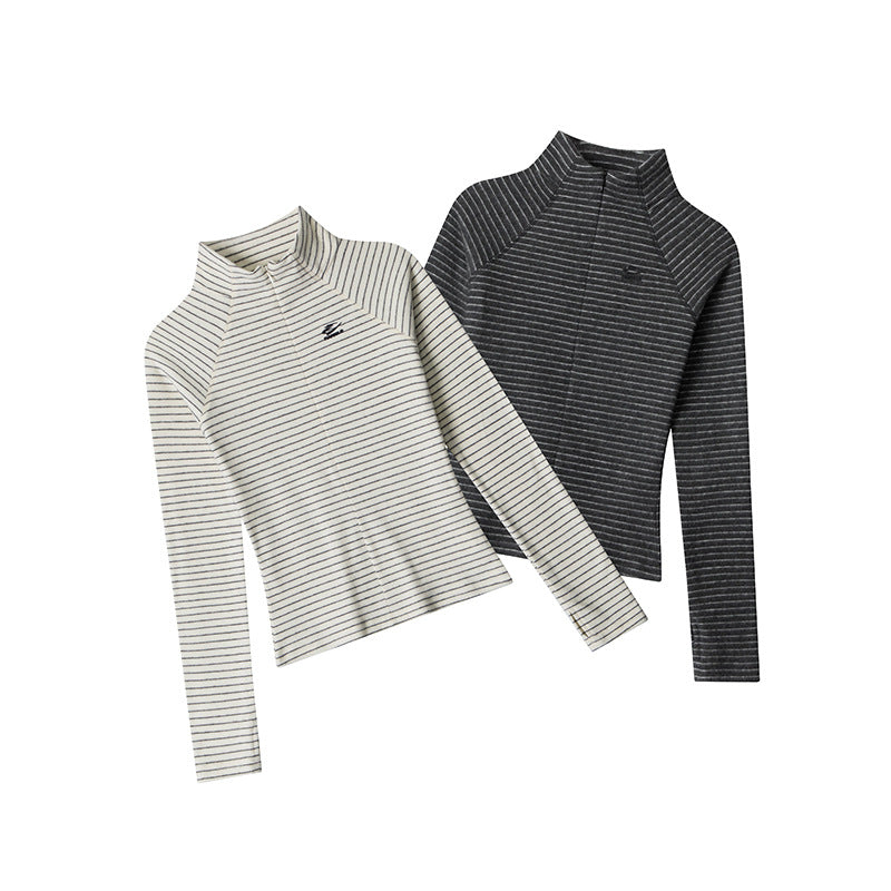 Stripped slim T-shirt | 2 color