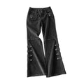 Pokiovo Low Rise Flared Corduroy Trousers
