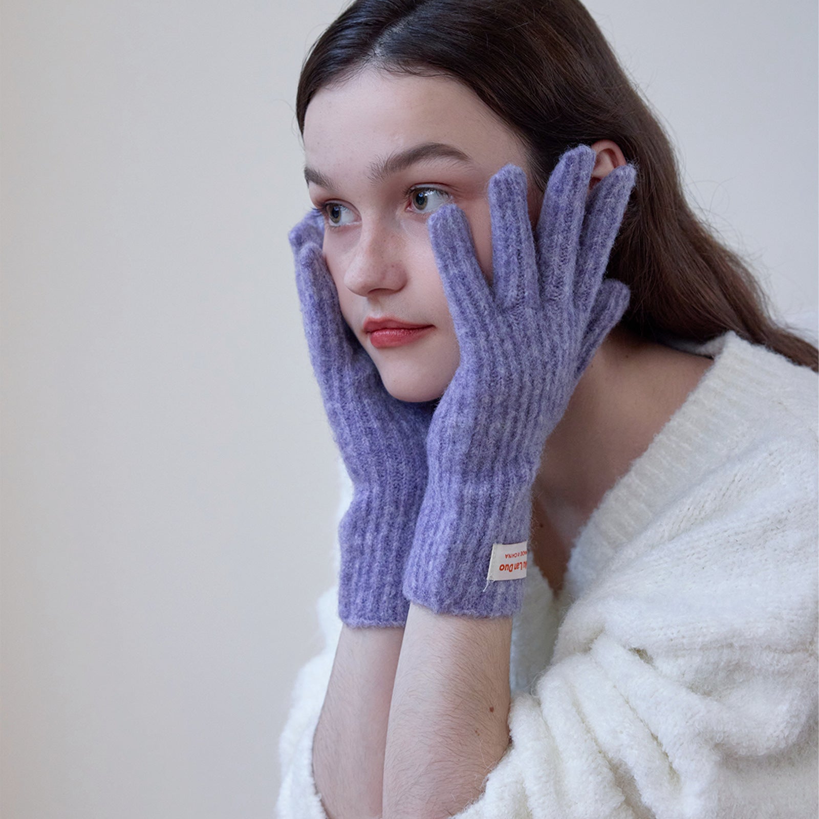 Cozy Wool-Blend Winter Gloves