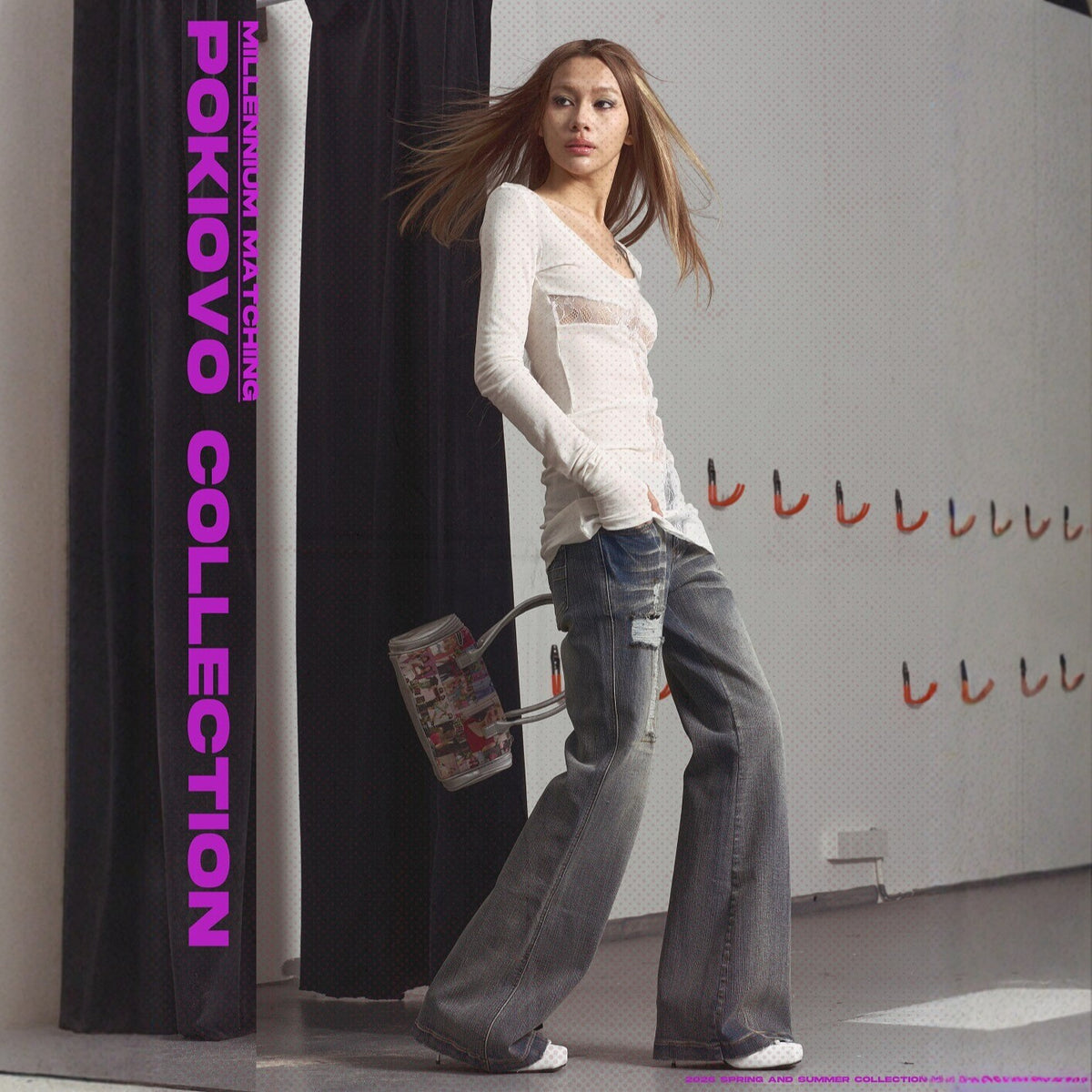 Pokiovo Slim Longline Long Sleeve Top