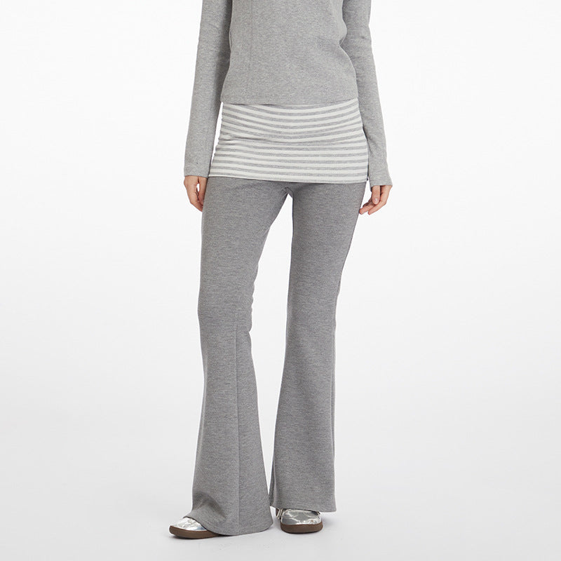 Flare casual trousers | 2 color