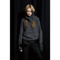 Pokiovo Cable Knit Sweater with Detachable Snood