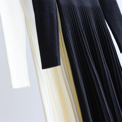 3D Floral Wool-Blend Knit Maxi Dress | 2 Colors