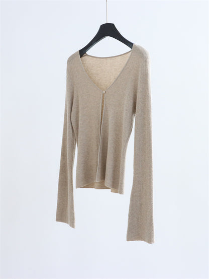 Wool Blend Knit Cardigan & Cami Set | 8 Colors