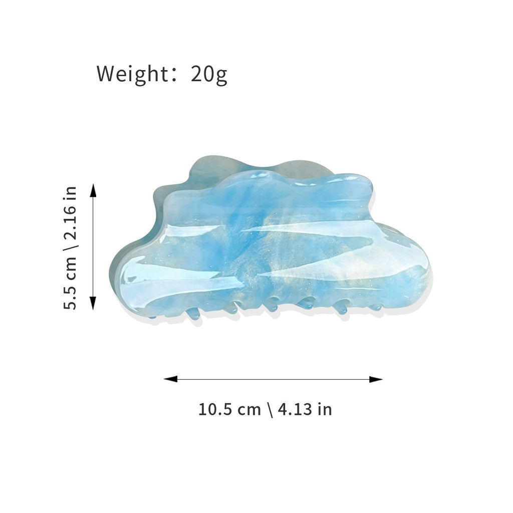 Sunlight Color-Changing Cloud Hair Claw Clip | Large