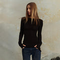 Pokiovo Slim Longline Long Sleeve Top