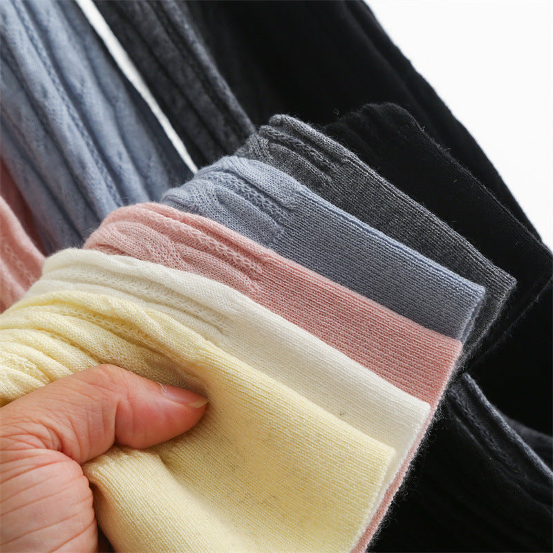 Textured V-Neck Wool Blend Cardigan