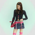 Pokiovo Openwork Long Sleeve Knit Top