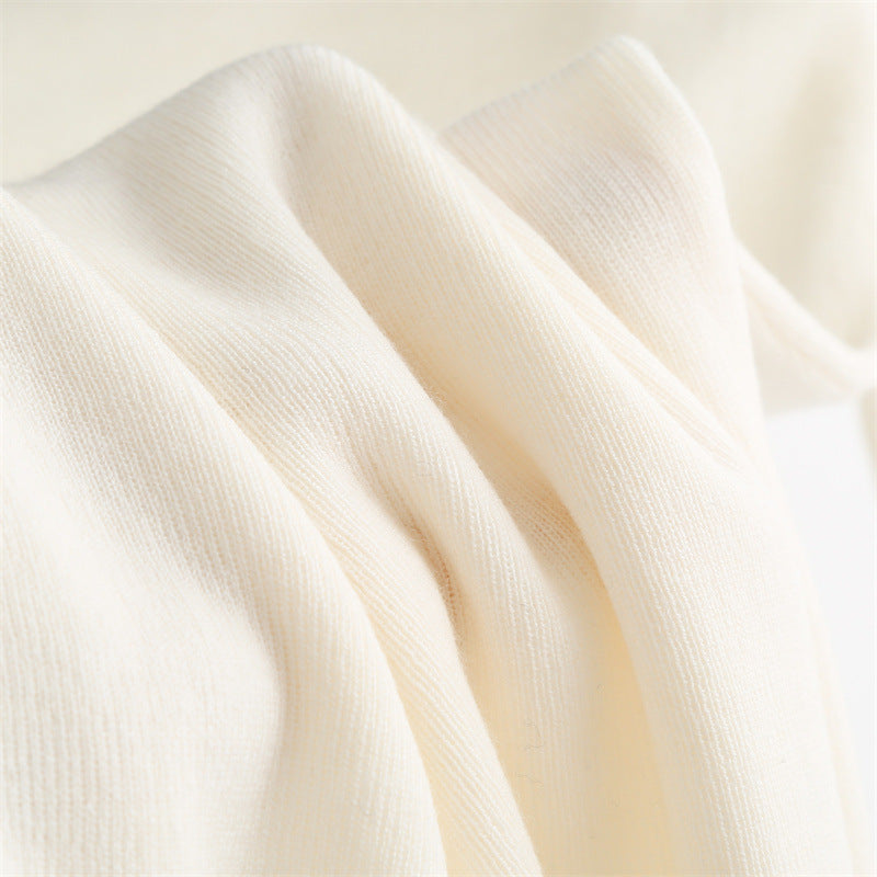 Wool-Blend Off-Shoulder Knit Top