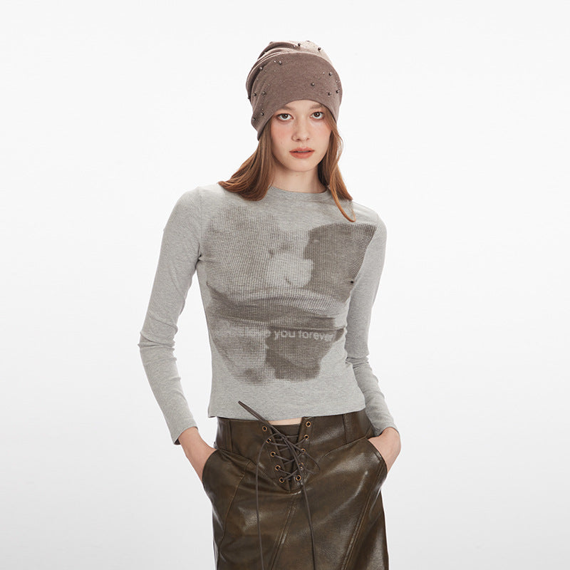 Slim bear T-shirt | 2 color