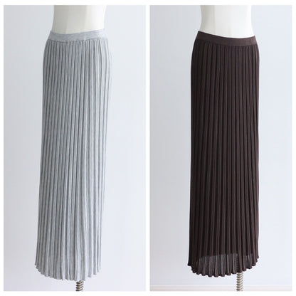 Pleated Lyocell Knit Dress | 5 Colors