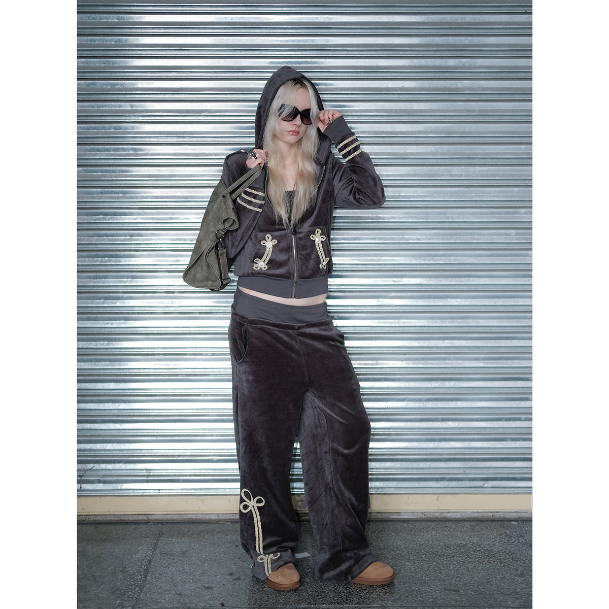Pokiovo Military Cord Velvet Jacket & Trouser Set