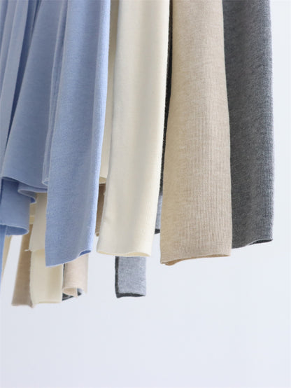 Base knitwear top with a tie | 6 color