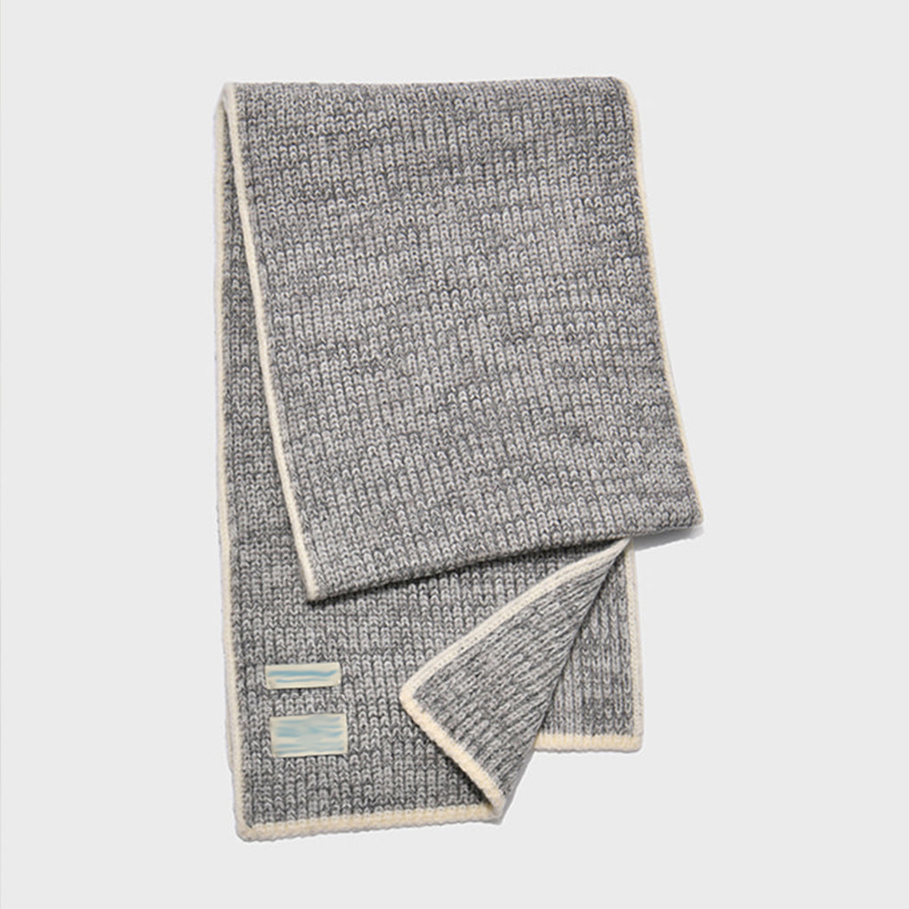 Cozy Wool-Blend Textured Scarf