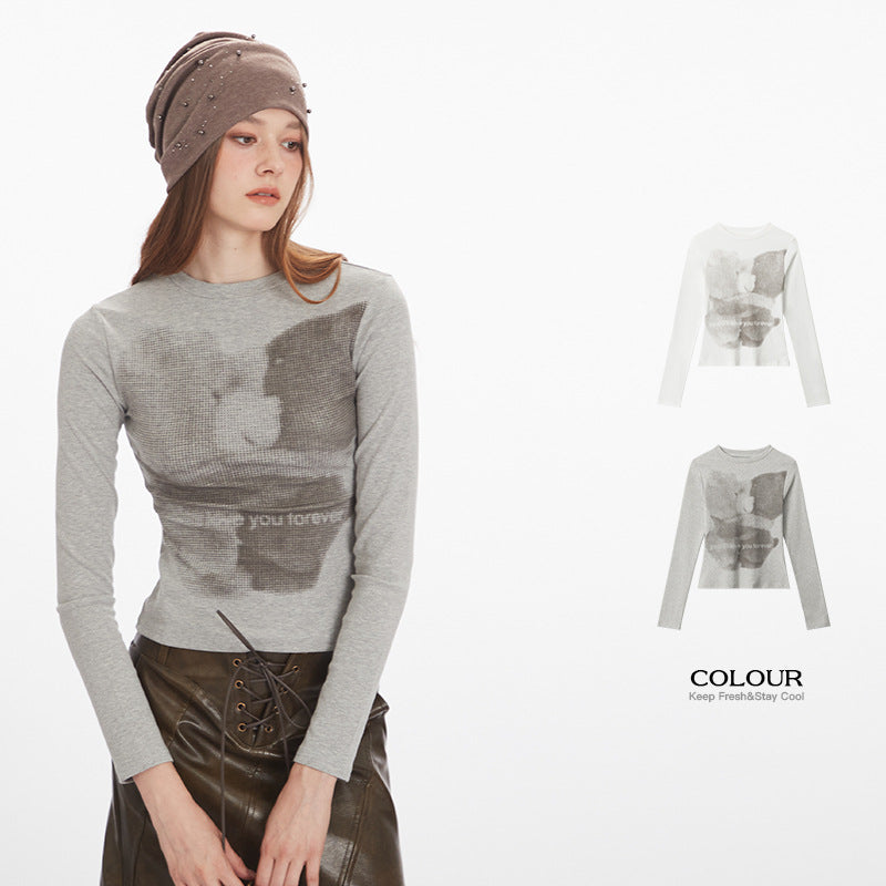 Slim bear T-shirt | 2 color