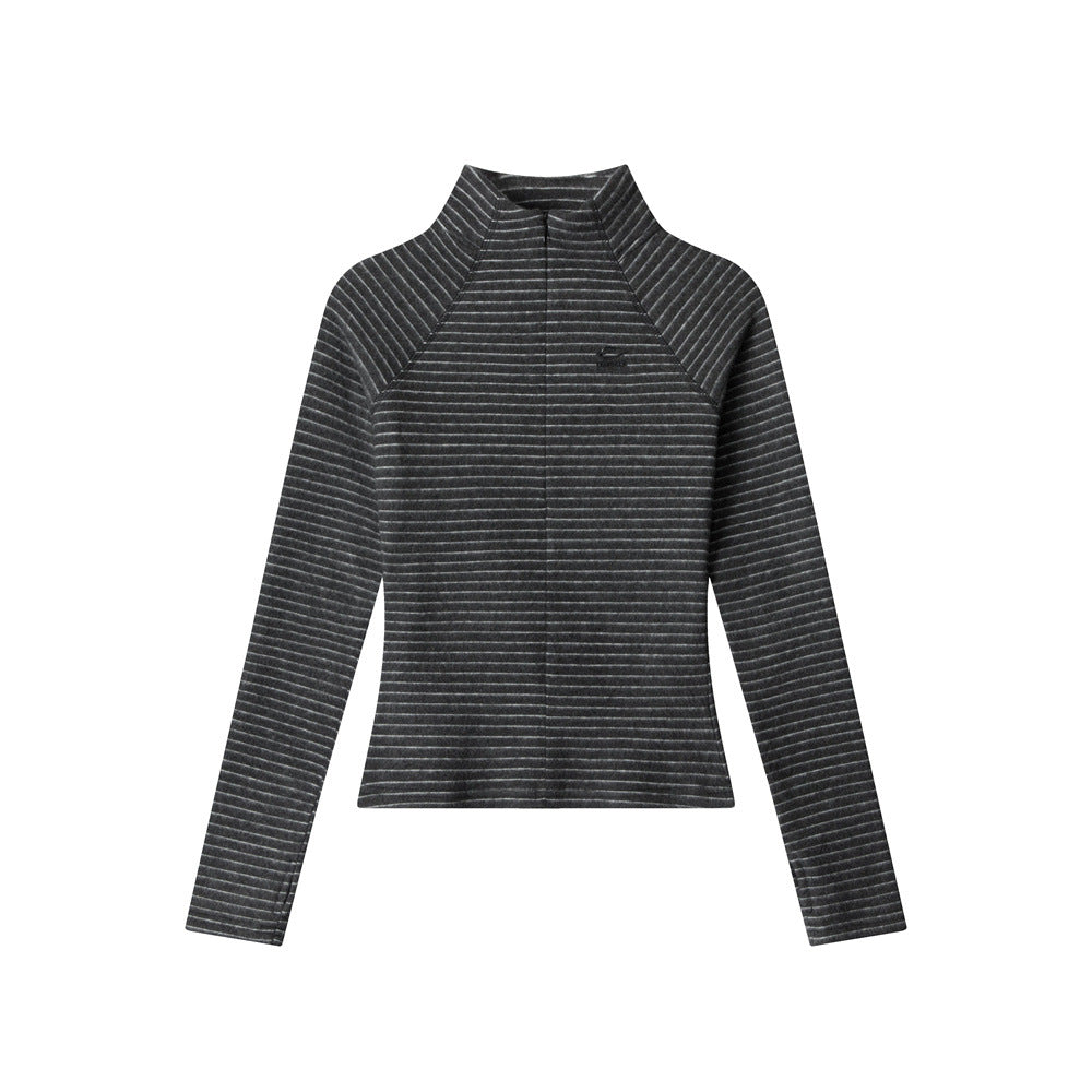 Stripped slim T-shirt | 2 color