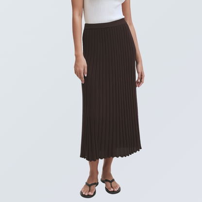 Pleated Lyocell Knit Dress | 5 Colors