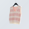 Nordic Pattern Wool-Blend Vest | 5 Colors