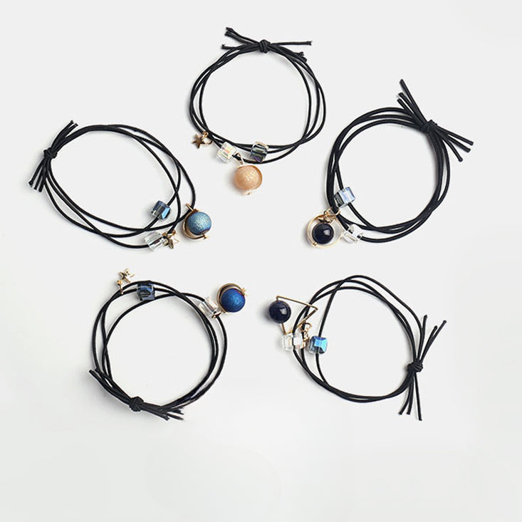 Dream planet elastic hair tie