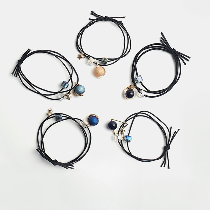 Dream planet elastic hair tie