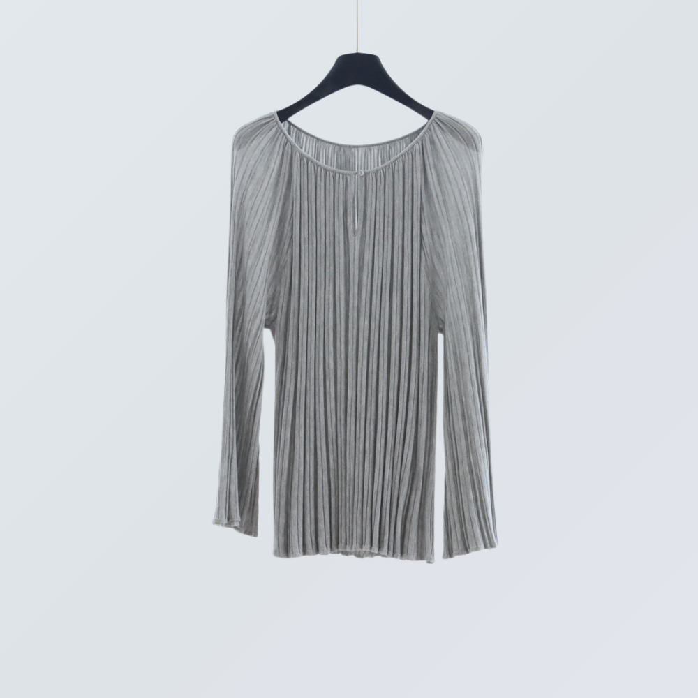 Pleated Lyocell Knit Top | 5 Colors