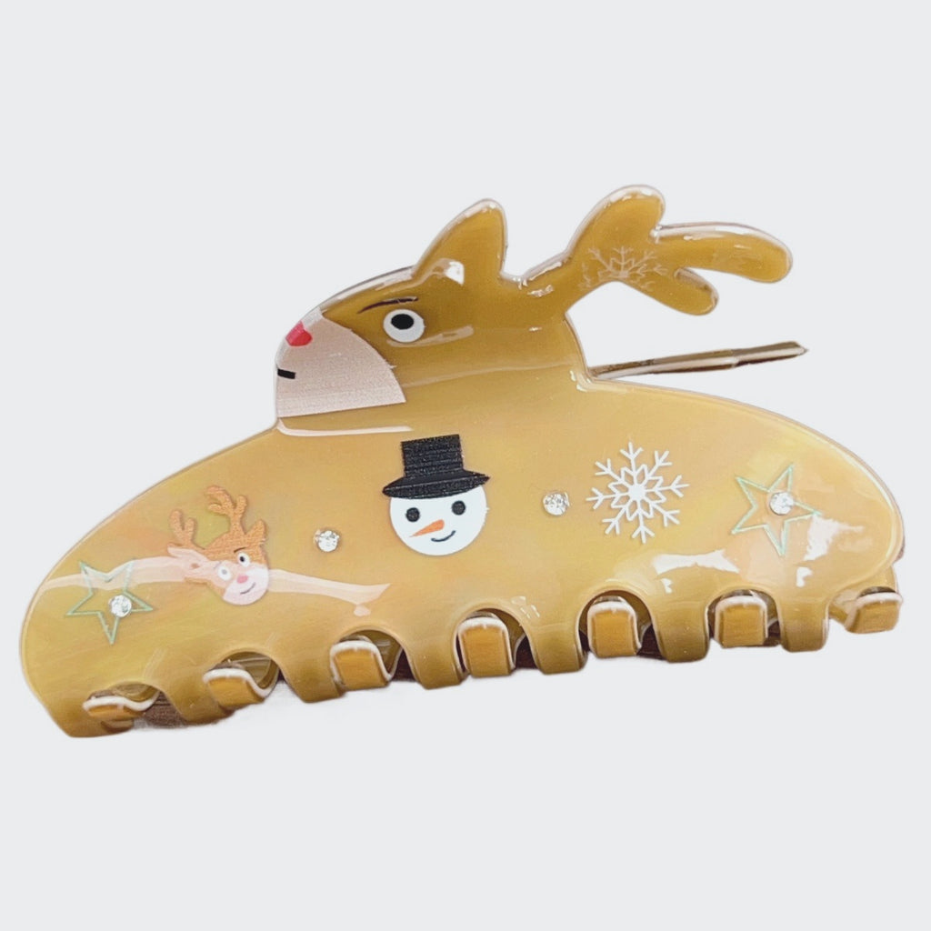 Christmas Holiday Hair Claw