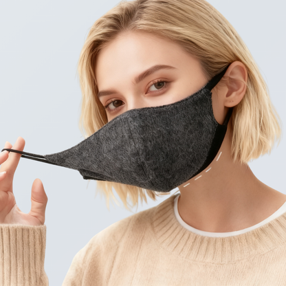 Wool Blend Winter Face Mask