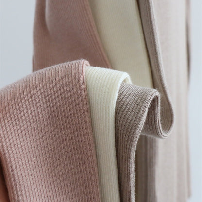 Ribbed Wool-Blend Mock Neck Top | 8 Colors