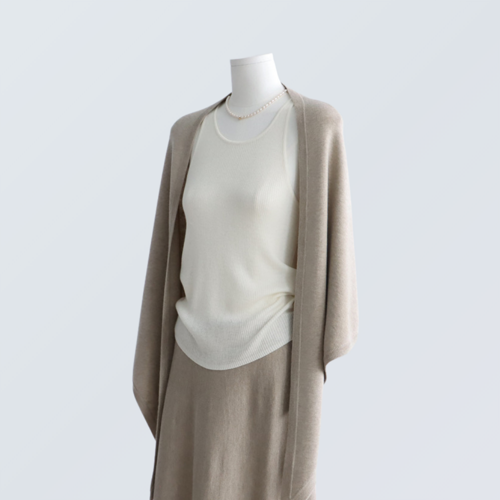 Wool-Blend Triangle Shawl | 9 colors