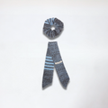 Wool Knit Scarf Scrunchie Set