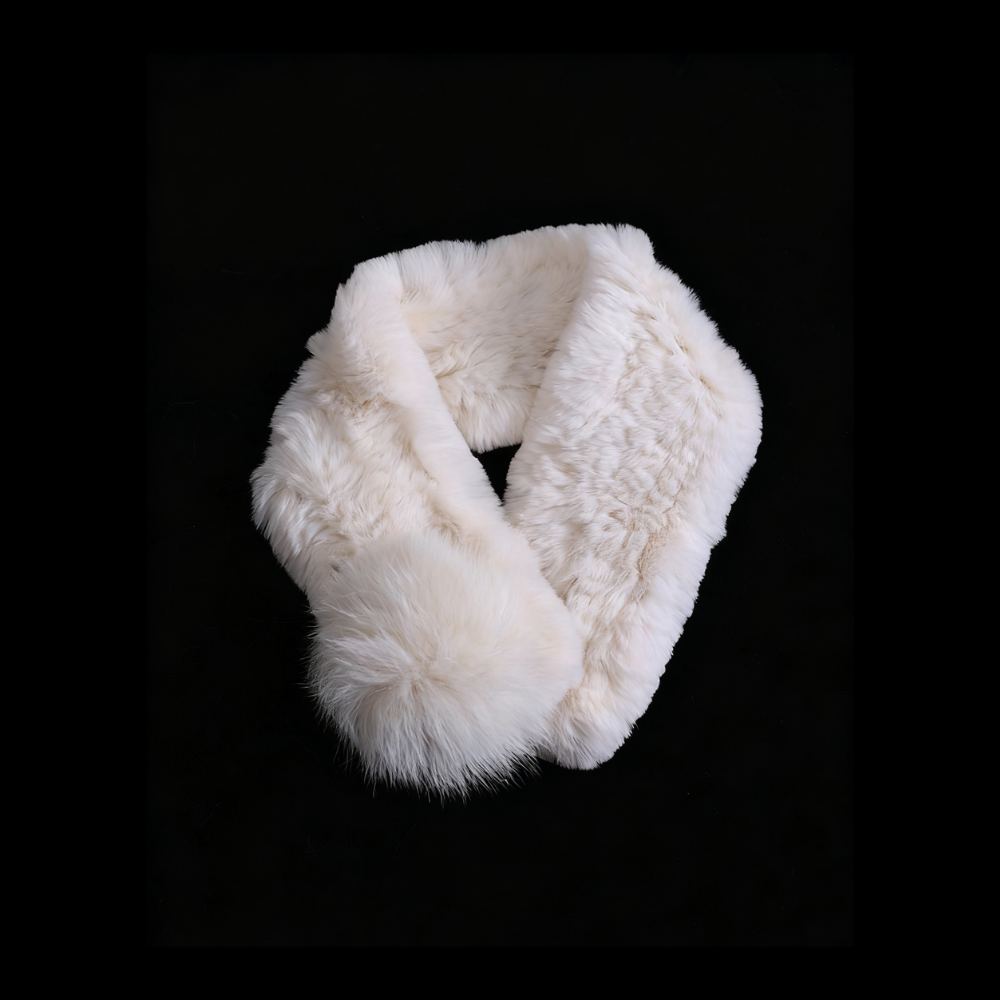 Rex Rabbit Fur Neck Warmer