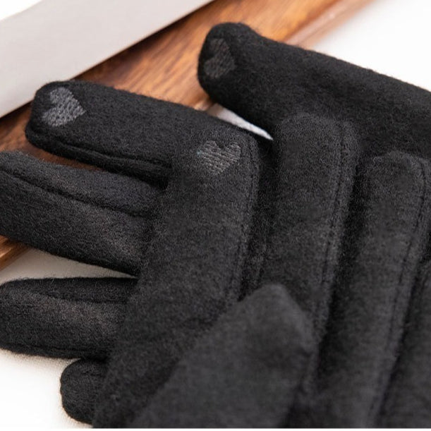 Pearl Wool Touchscreen Gloves