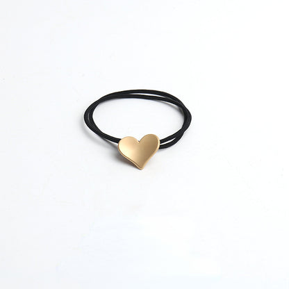 Elastic double strand hair tie