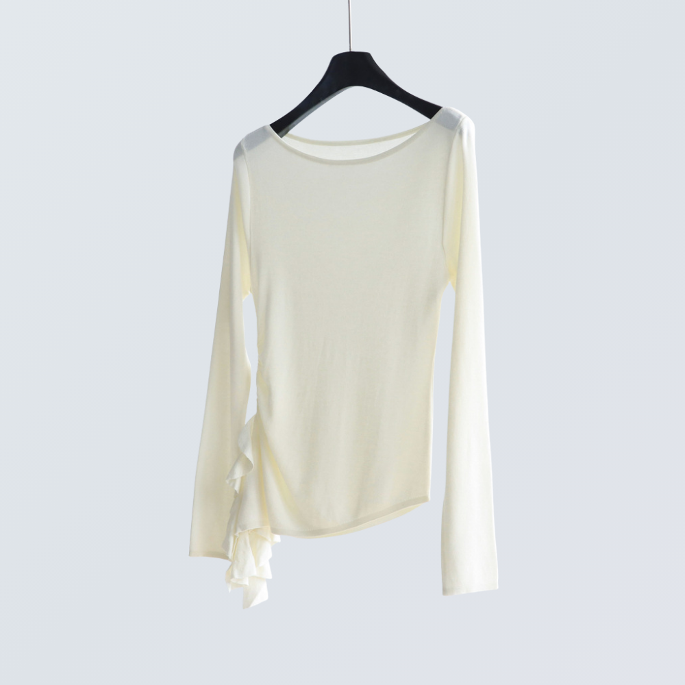 Lyocell Boat Neck Knit Top | 8 Colors