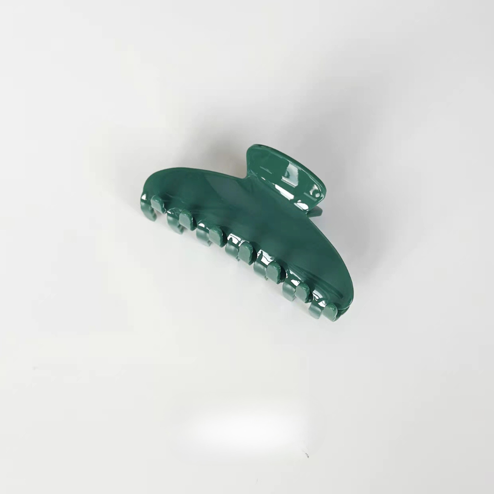 Matte Forest Green Hair Claw