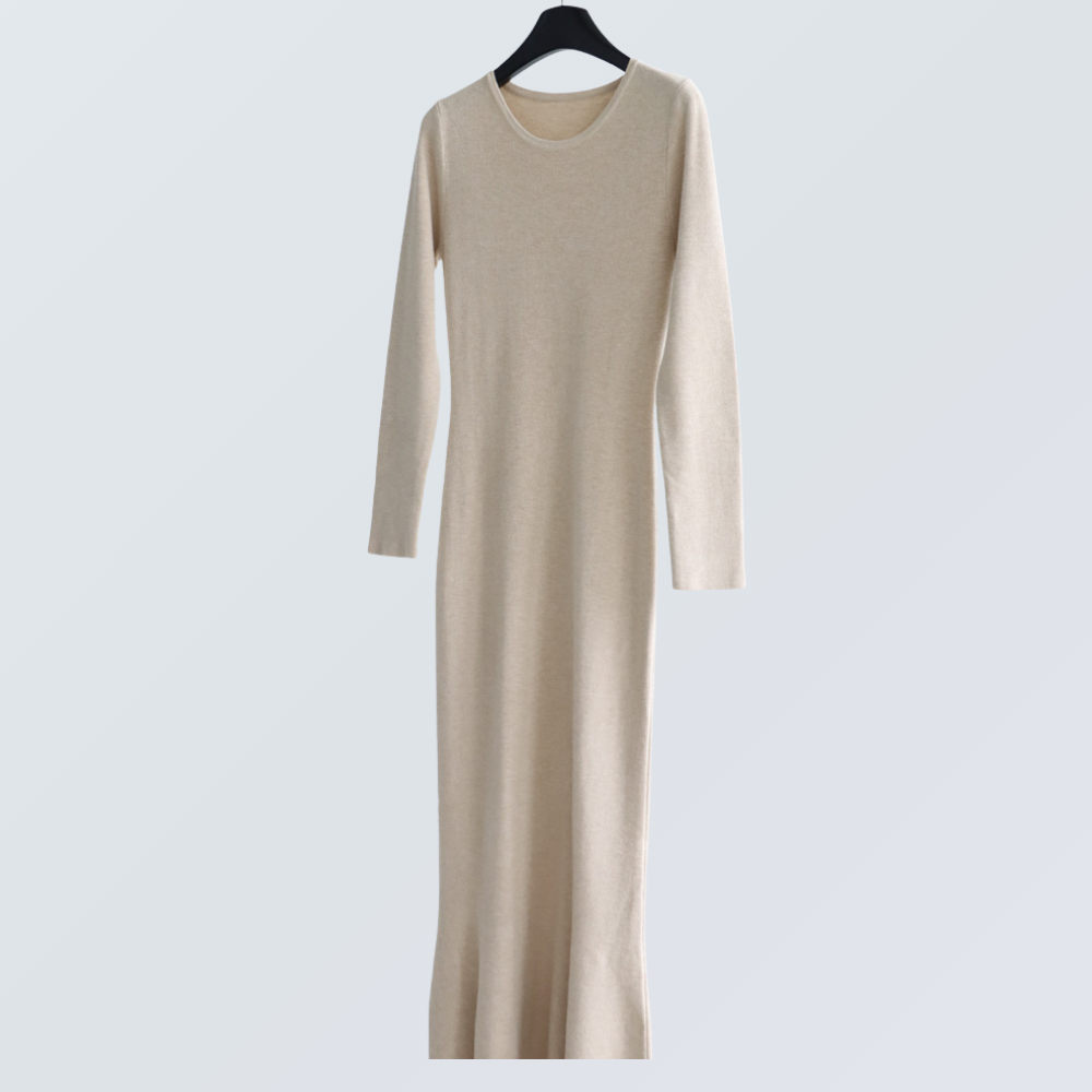 Modal Knit Flared Maxi Dress | 5 Colors