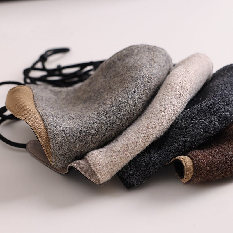 Wool Blend Winter Face Mask