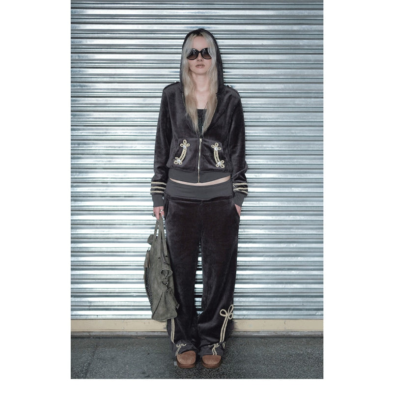 Pokiovo Military Cord Velvet Jacket & Trouser Set