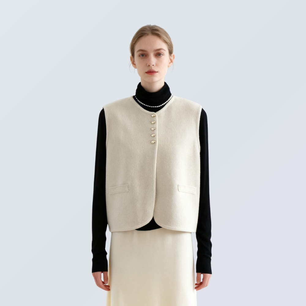 Wool Blend Sleeveless Knit Top | 3 Colors