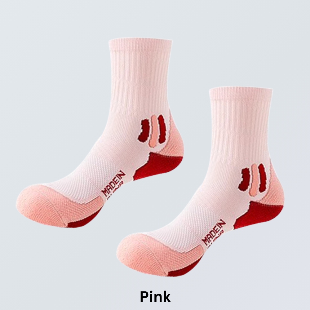 5-Pair Breathable Sports Socks Set