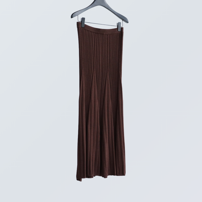 Ribbed Knit Wool Blend A-Line Dress| 7 Colors