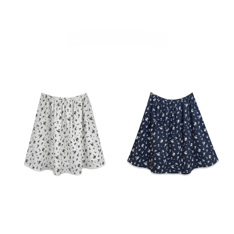 Ovina Ditsy Floral A-Line Skirt
