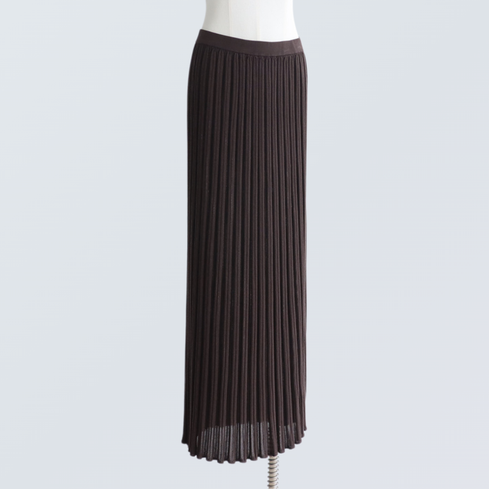 Pleated Lyocell Knit Dress | 5 Colors